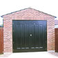 photograph of new garage built by Palace builders