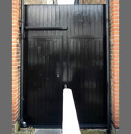 house side return - secure doors